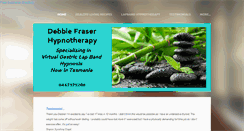 Desktop Screenshot of debbiefraserhypnotherapy.com